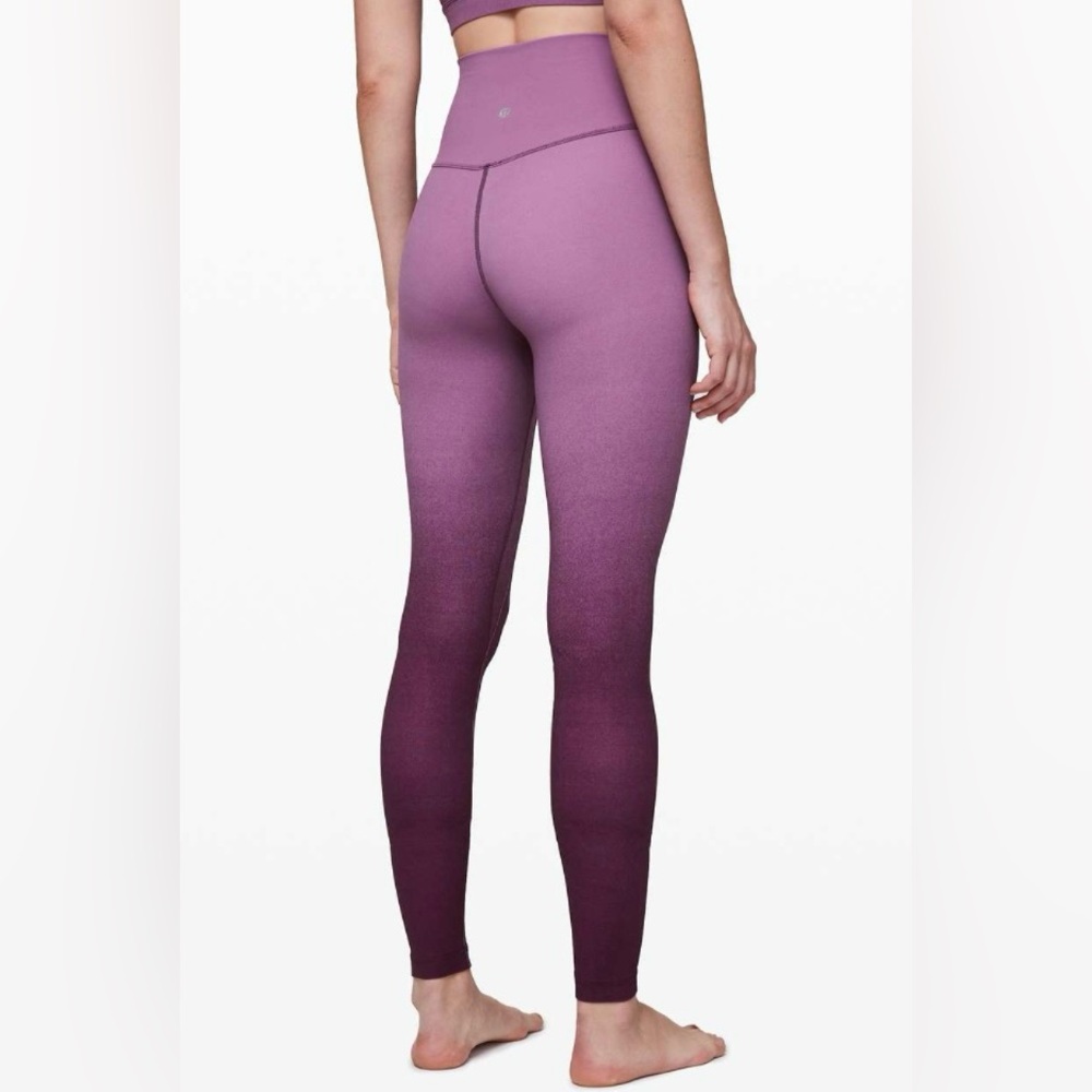 Women’s Lululemon Align Pant 28” Spray Ombré Size 8